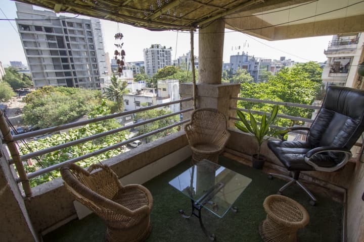 AC furnished Studio Koregaon Park